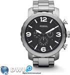 Fossil Men's Nate Chronograph Stainless Steel JR1353 $119 + Free Shipping @ DWI