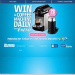 Win 1 of 28 Silver DeLonghi Pixie Nespresso Coffee Machines with Extra and IGA