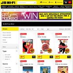 JB Hi-Fi - DVDs for $6.98 Each - 1163 Titles to Choose from