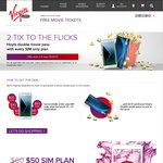 Free Hoyts Double Movie Pass with Every SIM Only Virgin Mobile Plan