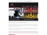 Foot Locker Back to School Sale - $20 or $50 off your next purchase (14/01/10 - 31/01/10)
