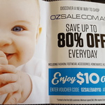 OzSale $10 off Min Spend $40. First 500 Customers