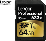 COTD: Lexar Professional 64GB 633x SDXC™ Card $29.98 Delivered (Visa Checkout)
