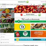 Woolworths - 10% off Plus Free Delivery on Your First Shop - Min. $100 Shop