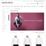 Thomas Pink Business Shirts 40% OFF + Extra 25% OFF $62.55 (Was $139) @ David Jones