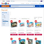 Toy's R Us Clearance Catalogue - 60% off Playmobil