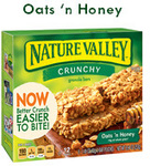 Free Nature Valley Crunchy Bars Southern Cross VIC