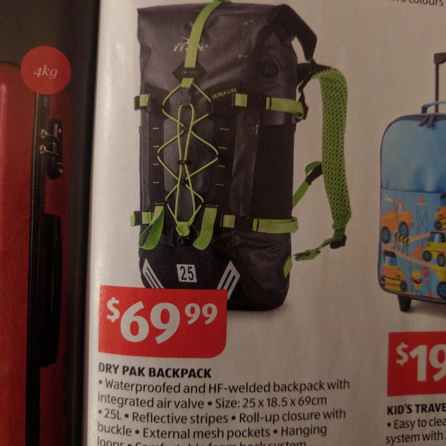 aldi backpack