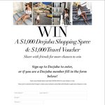 Win a $1,000 Shopping Spree & $1,000 Travel Voucher from Decjuba