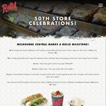Free Snack at Roll'd @ Melb Central (Wednesday, October 5)