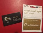 Win a $100 Coles Group & Myer Gift Card from K&N Charters (WA)