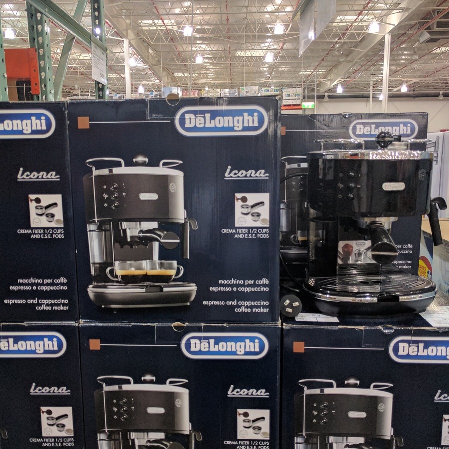 DeLonghi Icona Pump Espresso Machine 165 Costco Membership