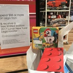 Free LEGO 40234 Year of The Rooster When You Spend $88 on LEGO at Myer (Selected Stores)