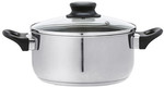 ANNONS 2.8 L Stainless Steel Pot with Lid $7.99 @ IKEA