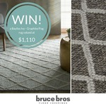 Win a Bayliss Rug Worth $1,110 from Bruce Bros Floor Coverings