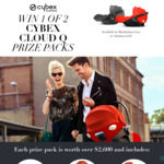 Win 1 of 2 Cybex Cloud Q Prize Packages Worth $2,640 from CNP Brands	