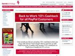Harris Technology 10% Cashback with PayPal (Maximum $100 Cashback)