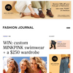 Win Two MINKPINK Prize Packs Worth Over $500 (Custom Swimwear & $250 Wardrobe) from Fashion Journal