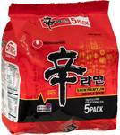 Nongshim Shin Ramyun Noodle Soup 5 Pack $3 @ Woolworths