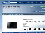 Samsung C6500 58" plasma tv $1488 plus delivery from Brighton Retravision (VIC)