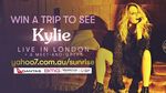 Win a Trip to London to See Kylie Minogue in Concert worth $13,740 from Seven Network