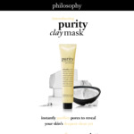 Free Sample: Philosophy Purity Clay Mask 2ml