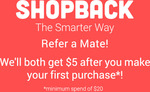 Make a Purchase Through the ShopBack App and Get $1 Bonus Cashback (No Minimum Spend)