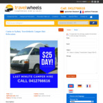 Campervan Hire Cairns to Sydney – $25/Day (with up to $50 Free Petrol) from Travelwheels