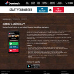 50% off Traditional or Premium Pizzas @ Dominos App (Today)