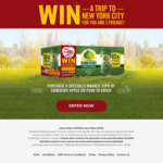 Win a Trip for 3 to New York Worth up to $22,000 from Asahi Beverages [Purchase a Specially Marked 10-Pack of Somersby Cider]