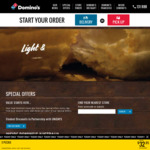 50% off Traditional/Premium Pizzas @ Domino's (Selected Stores)