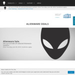 Get up to $1200 off Selected Alienware Systems @ Dell