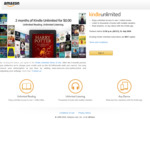 [PRIME REQUIRED] 2 Months of Kindle Unlimited for $0.00 (Normally $13.99 Per Month) @ Amazon AU
