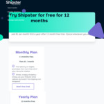 Free 12 Month Shipster Subscription @ Australia Post