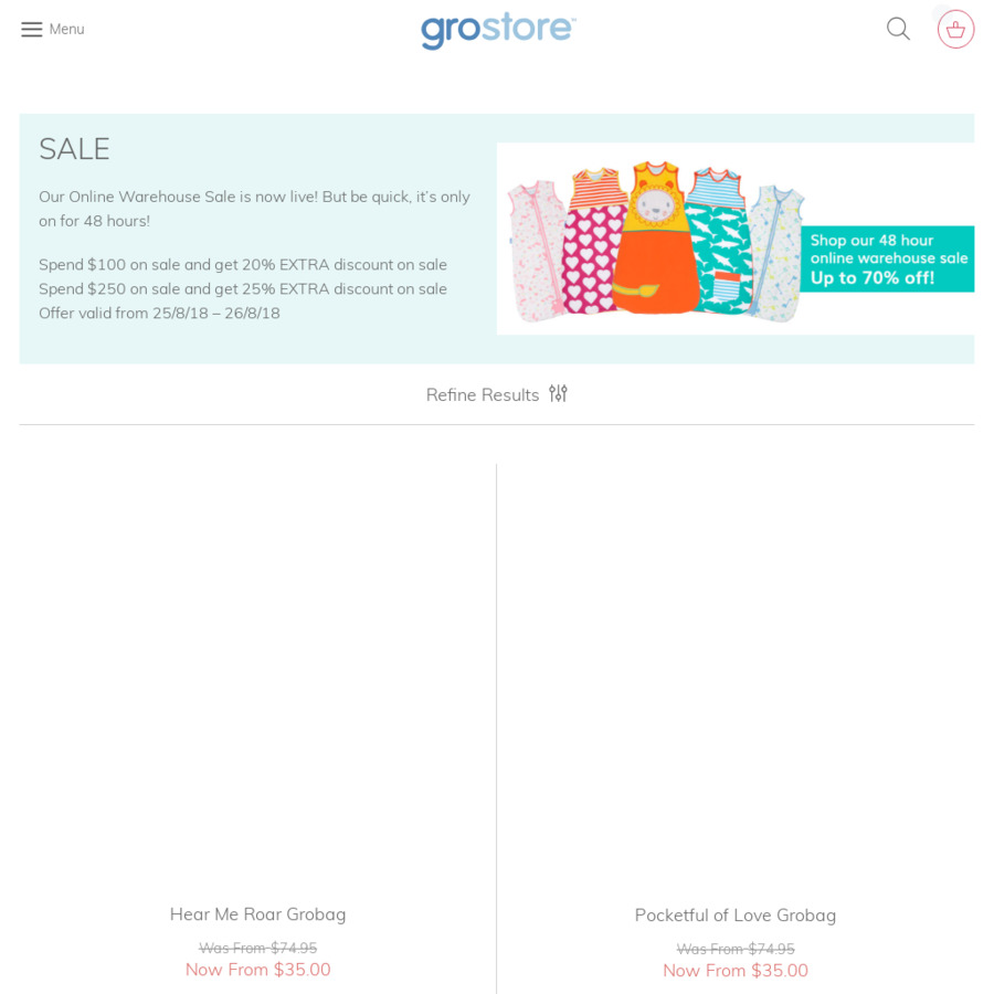 grobag discount