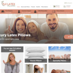 Extra $10 off The Entire Talalay Latex Pillow Range + Free Shipping @ TLC Latex Pillows