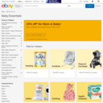 10% off Mum & Baby Items @ eBay