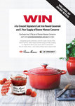 Win A Le Creuset Casserole Dish + a 1-Year Supply of Conserve or Runner-up Prizes [Purchase 370g Jar of Bonne Maman Conserve]