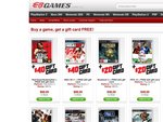EBGames Buy a Game, Get a Gift Card FREE! * Selected Games up to $40 Gift Card