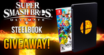 Win Super Smash Bros Ultimate with Steelbook Cover from Gehab