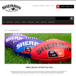 Win an AFLW Prize Pack Worth $250 from Sherrin