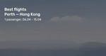 Perth to Hong Kong from $351 Return on Malindo Air @ BeatThatFlight