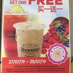 [VIC] Buy 1 & Get Free 1 Sharetea @ Sharetea Box Hill