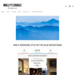 Win a 2N Stay in the Blue Mountains for 2 from Molly's Cradle Wines 