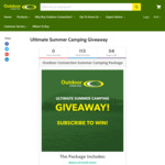 Win a Summer Camping Prize Pack Worth $1,539 from Outdoor Connection