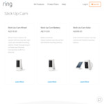 Ring Stick Up Cam Wired or Battery $239 Delivered @ Ring
