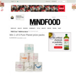 Win 1 of 6 Pure Planet Prize Packs Worth $48 from MiNDFOOD