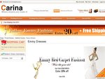 20% off Coupon Code on Emmy Dresses - CarinaDresses - Free Shipping