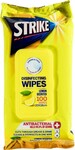 Strike Disinfectant Wipes 100 Pack - Lemon $3.50 @ BigW (Free C & C/+Shipping/In Stores) Max 1 Per Customer