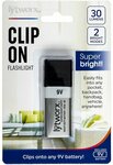 Lytworx 9V Battery Clip on Flashlight $3.99 (Was $14.45) @ Bunnings